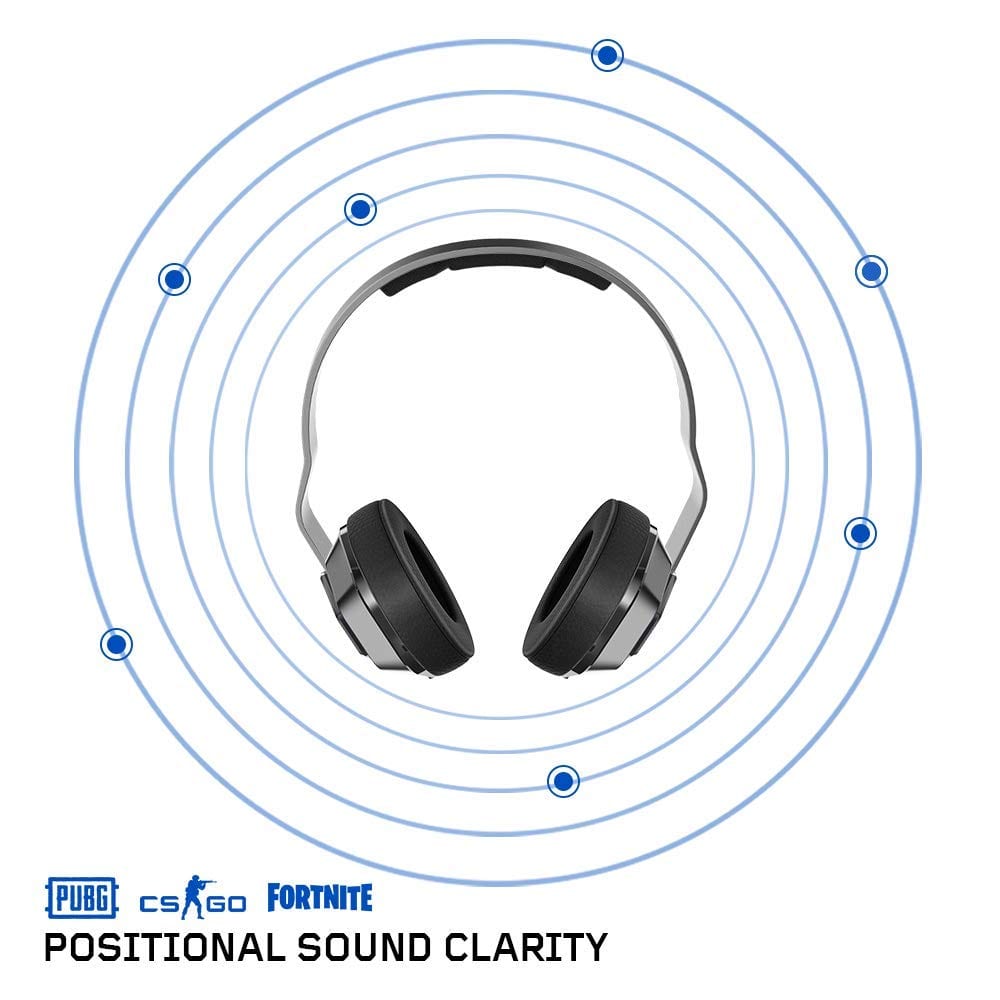 XANOVA Ocala Wired 3.5mm 7.1 Surround Gaming Headphones With Mic ( Black ) ( PC / Mobile / Mac / Xbox )