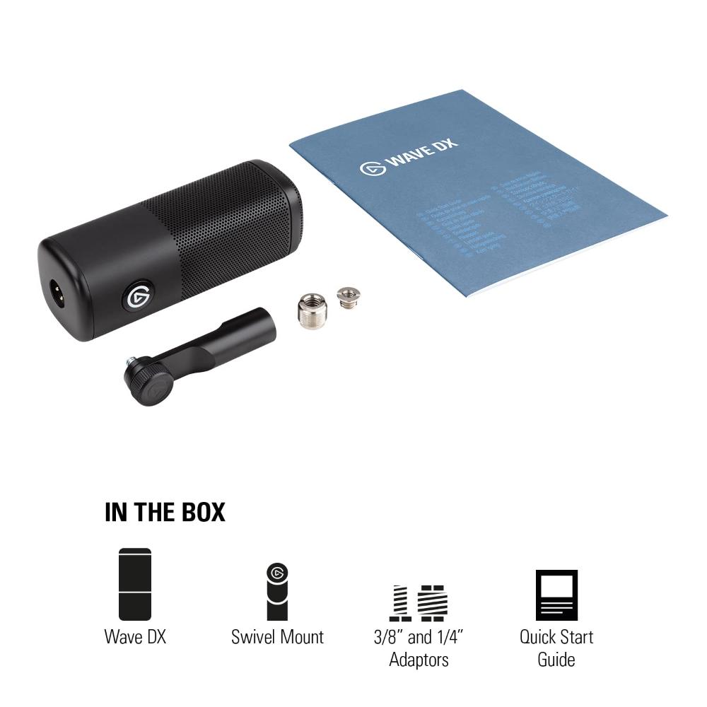 ELGATO Wave DX Dynamic XLR Microphone