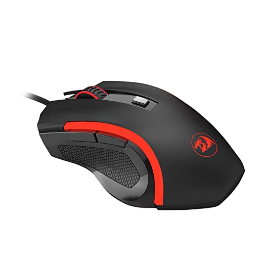 REDRAGON Nothosaur M606 Wired Ambidextrous Gaming Mouse ( M606 ) ( 3200DPI / 6 Macro Button ) ( Black )
