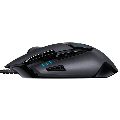 LOGITECH G402 Hyperion Fury Wired Ergonomic Gaming Mouse ( 910-004070 ) ( 4000DPI / 8 Macro Buttons ) ( Black )