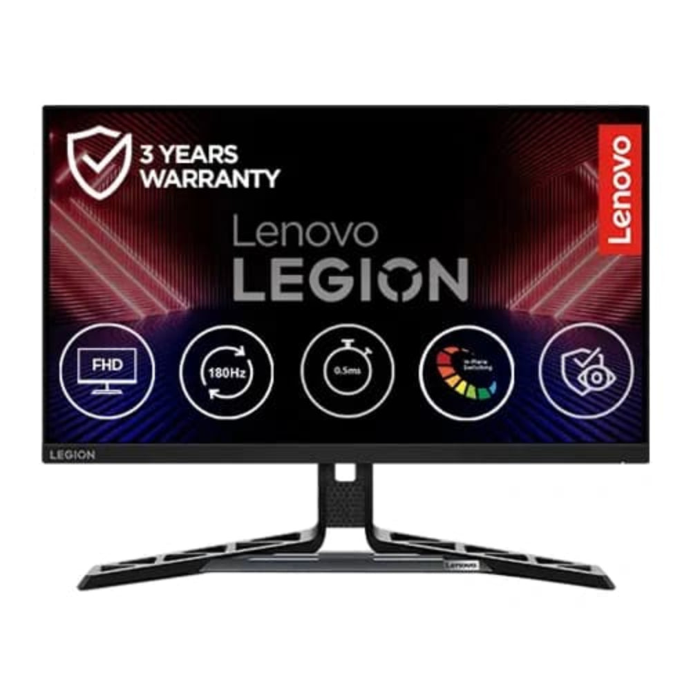 LENOVO Legion R25I-30 25 Inch FHD 180Hz IPS Panel 99% SRGB 0.5MS AMD Freesync Gaming Monitor