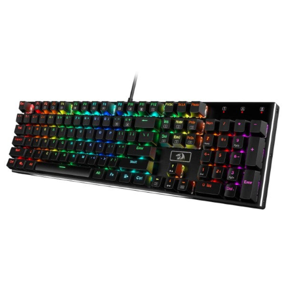 REDRAGON K556 Dharma Pro RGB Full Size Wireless Gaming Keyboard ( black ) ( Linear Red Switch )
