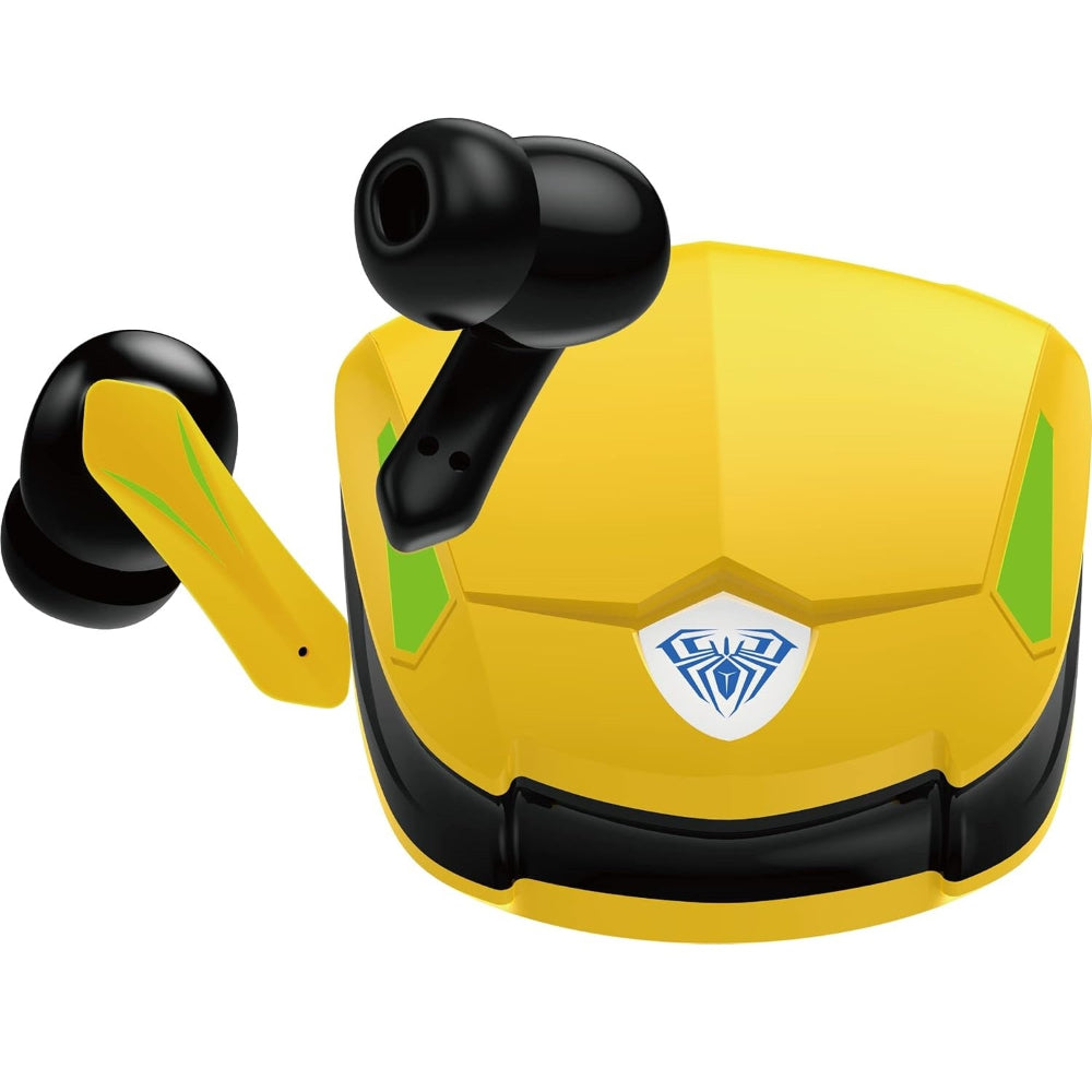 AULA F108 True Wireless In Ear Earbuds ( Yellow )