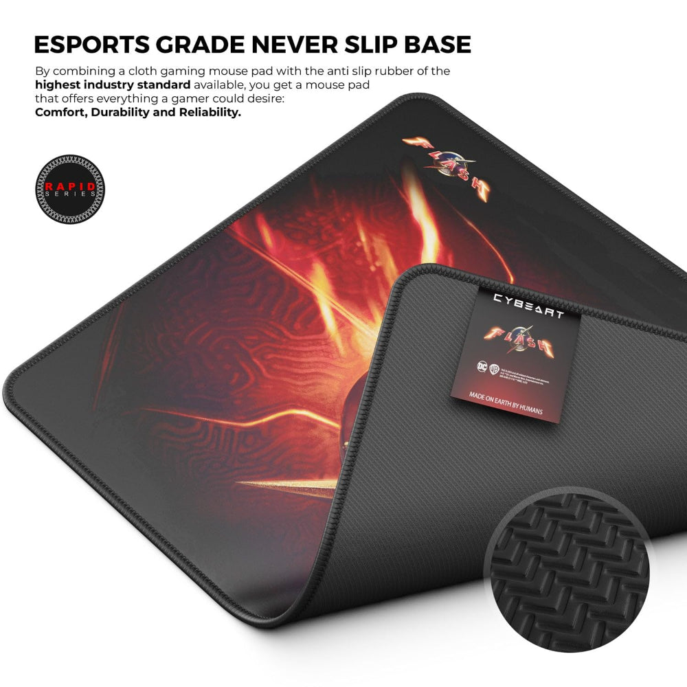 CYBEART The Flash Large Gaming Mousepad