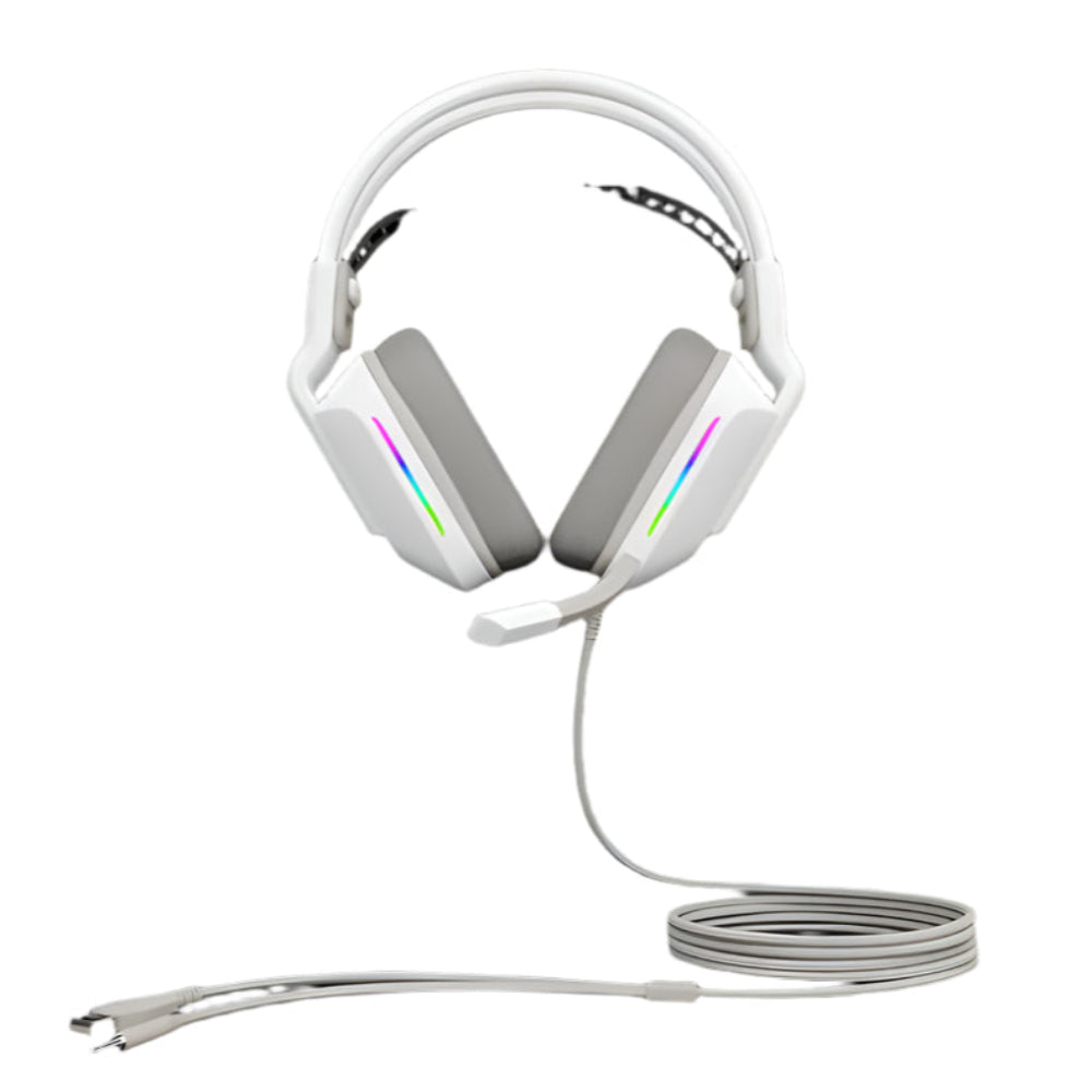 ZEBRONICS Havoc Premium Wired 3.5mm Gaming Headphone ( White )