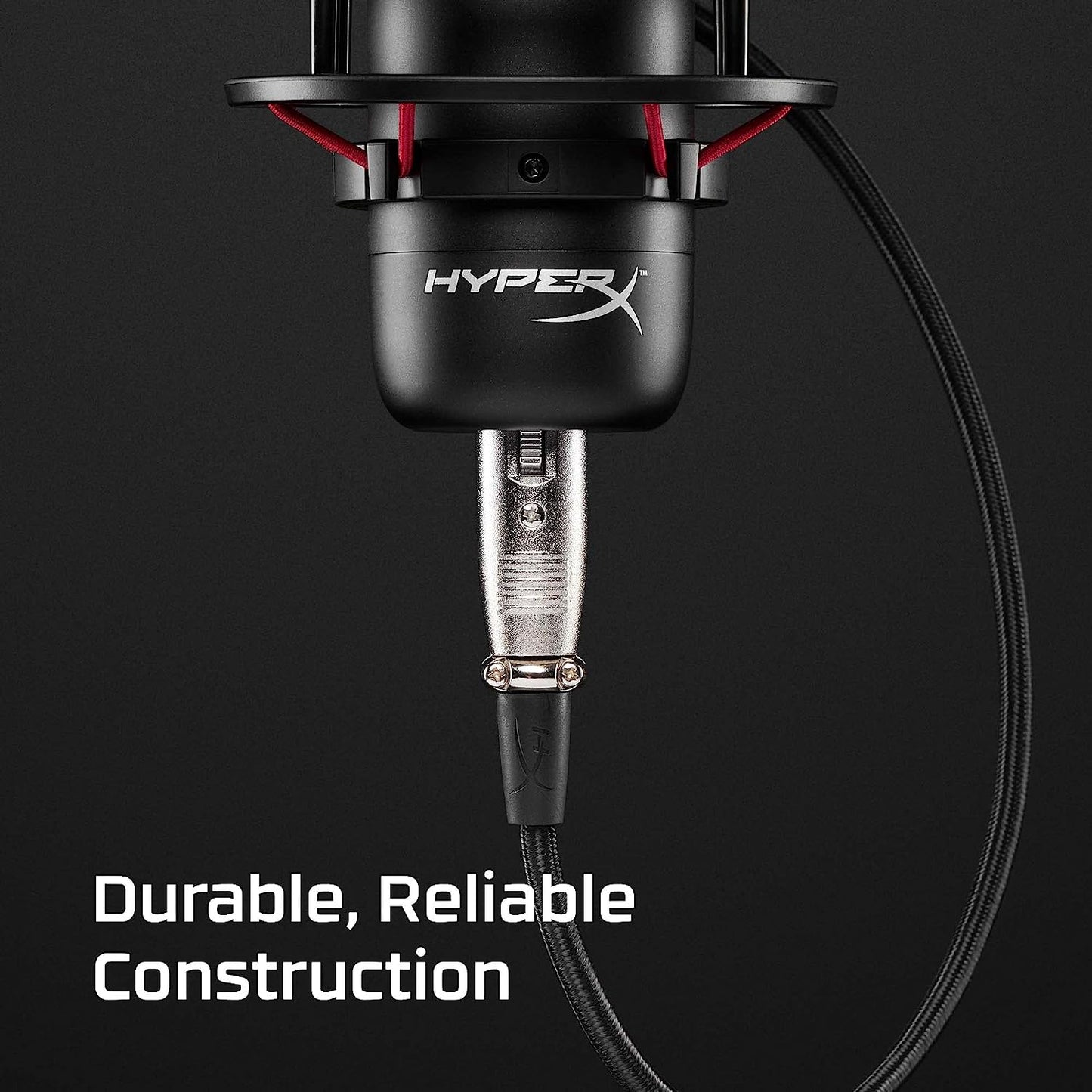 HYPERX XLR Cable Male-to-Female, 3 Pin, 10-Foot ( Black )