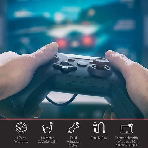 CLAW Shoot Wired USB Gamepad Controller for PC