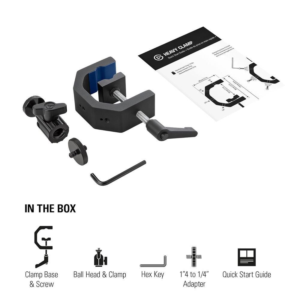 ELGATO Heavy Clamp with Ball Head