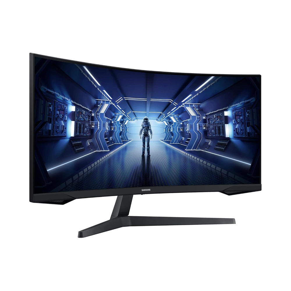 SAMSUNG Odyssey G5 LC34G55TWWWXXL 34 Inch 2K WQHD 165Hz VA Panel 72%SRGB 1MS AMD Freesync Gaming Monitor