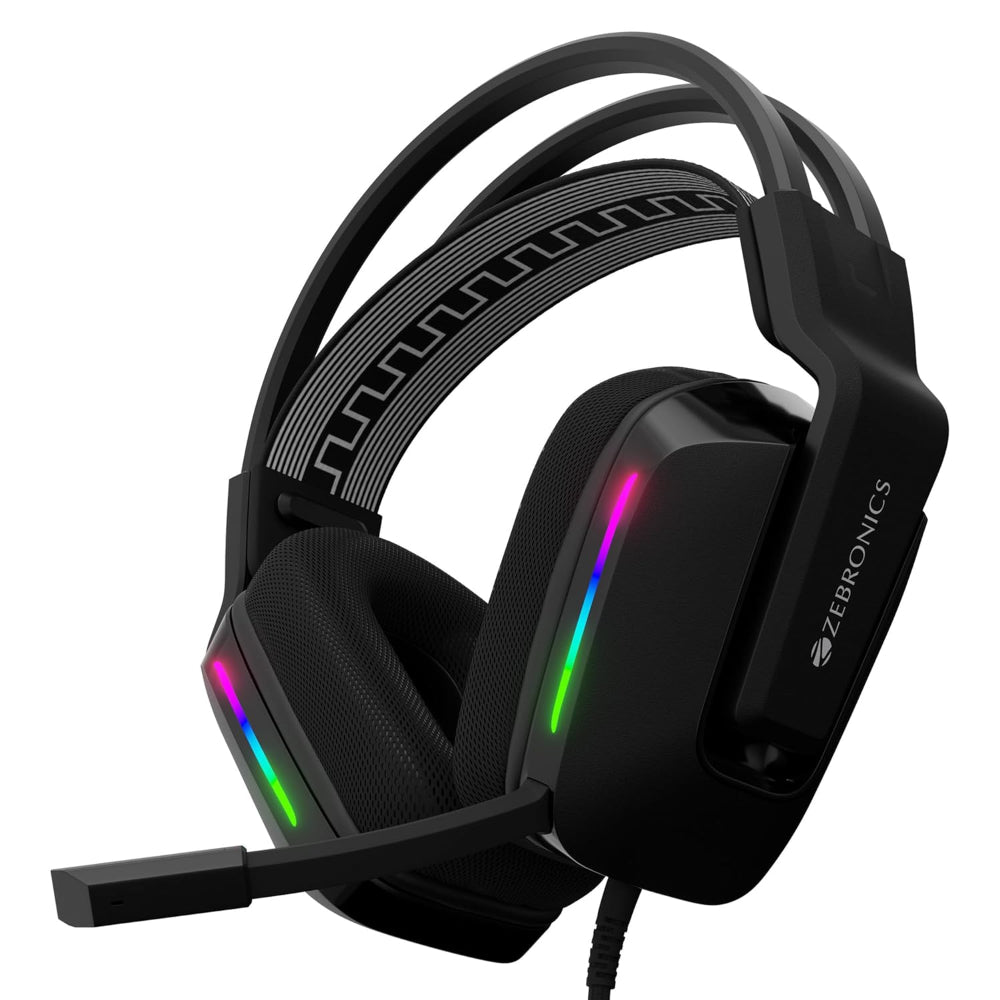 ZEBRONICS Havoc Premium Wired 3.5mm Gaming Headphone ( Black )