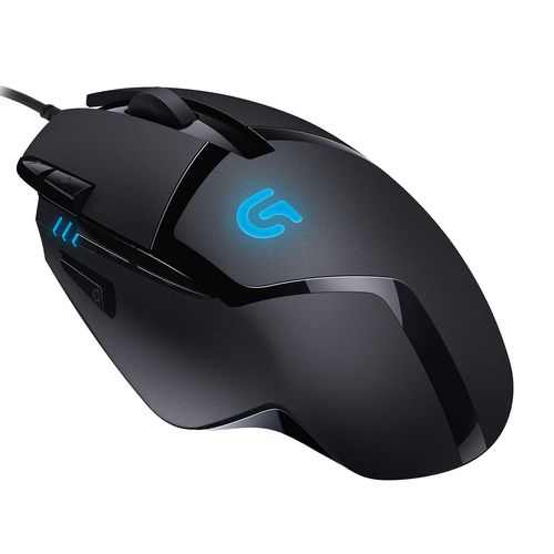LOGITECH G402 Hyperion Fury Wired Ergonomic Gaming Mouse ( 910-004070 ) ( 4000DPI / 8 Macro Buttons ) ( Black )