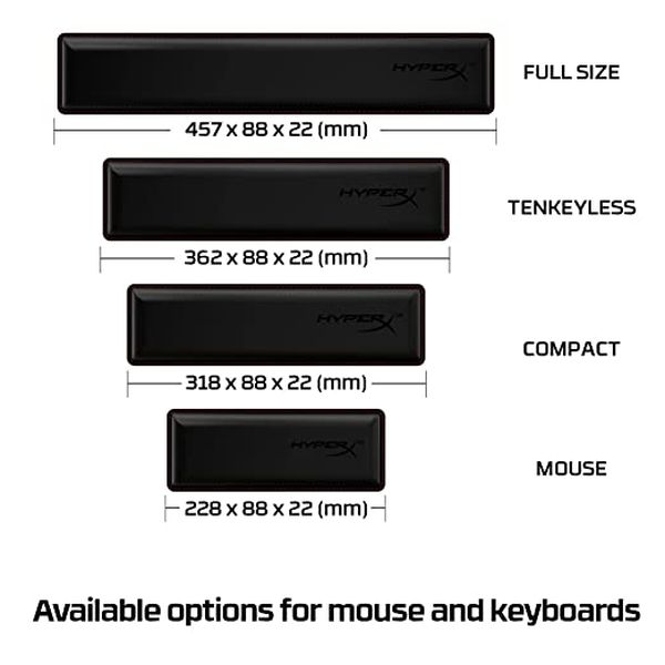 HYPERX Wrist Rest (For Tenkeyless Keyboard)