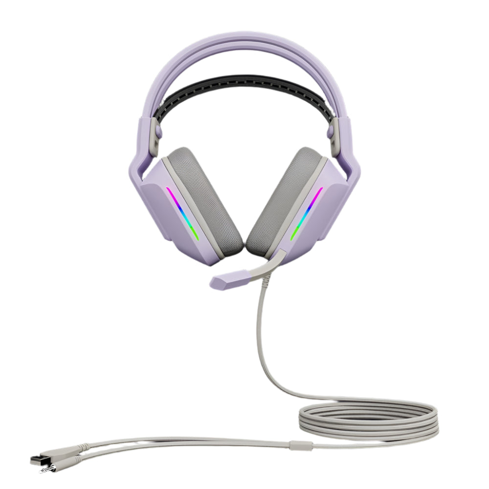 ZEBRONICS Havoc Premium Wired 3.5mm Gaming Headphone ( Purple )
