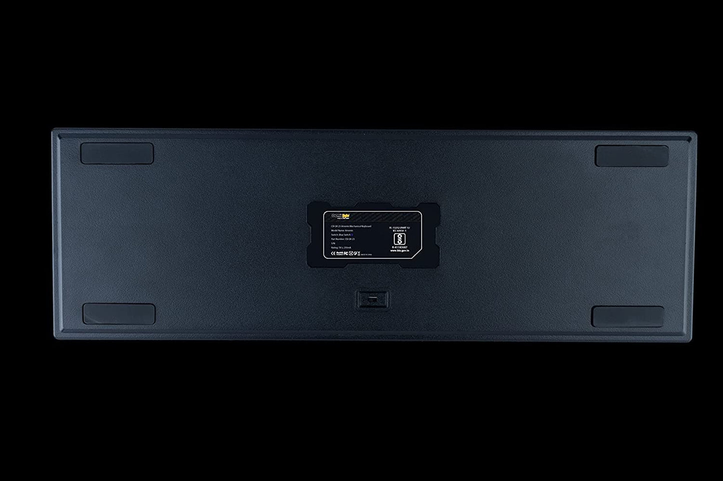 COSMIC BYTE CB-GK-31 Artemis 60% Mechanical Wired Gaming Keyboard ( Black ) ( Outemu Red Switch )