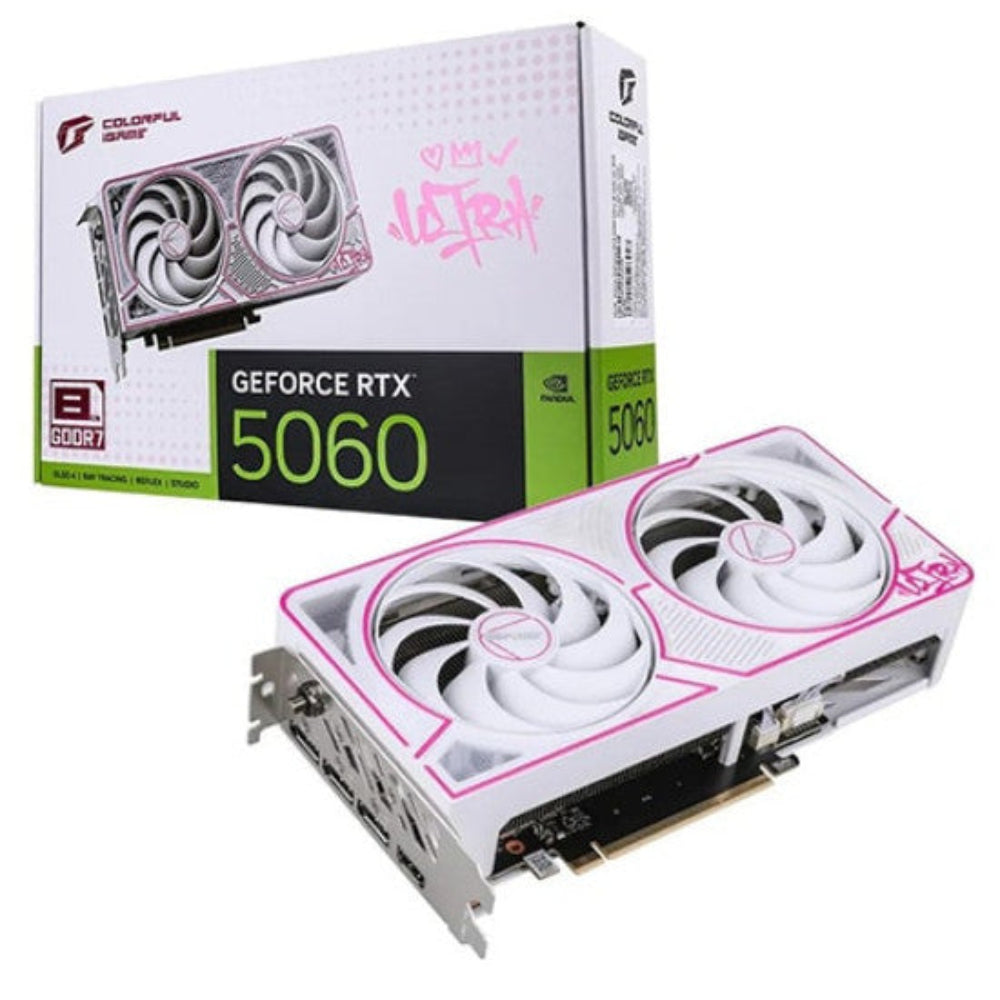 COLORFUL IGame GeForce RTX 5060 Ultra W Duo OC 8GB-V Nvidia Graphic Card