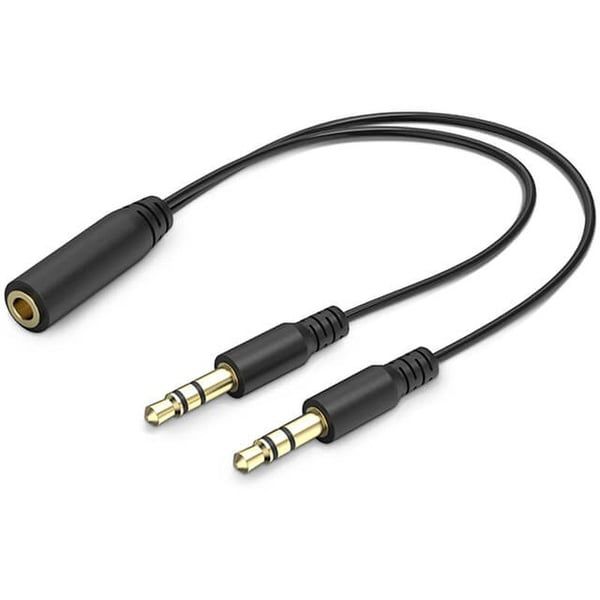 HAMA 186007 Soundz 100 Wired Stereo Gaming Headphone With Mic ( Black ) ( PS4 )