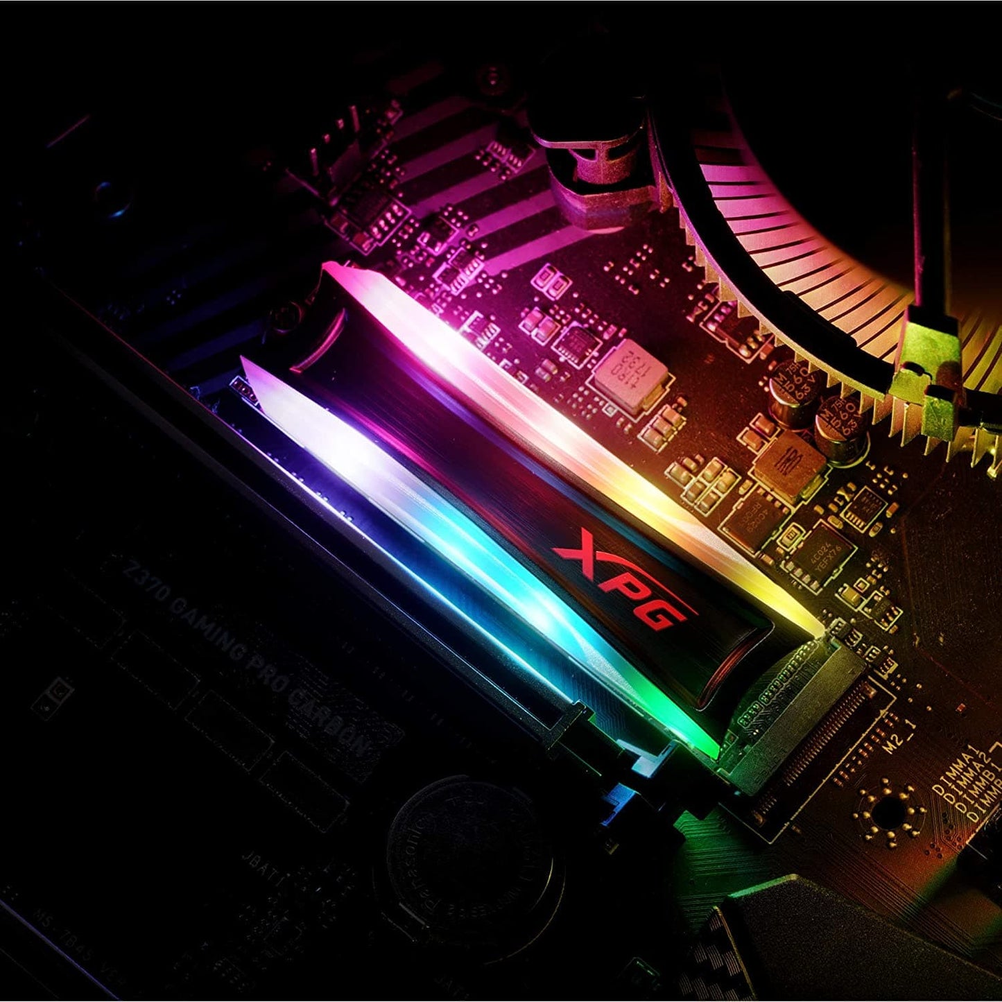 ADATA XPG Spectrix S40G RGB 512GB M.2 NVME Gen3 Solid State Drive ( SSD )