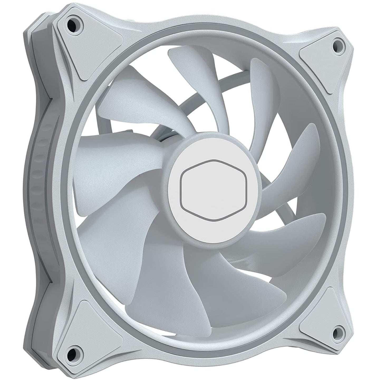 COOLER MASTER MasterFan MF120 Halo ARGB Cabinet Fans ( White ) ( Single Pack )