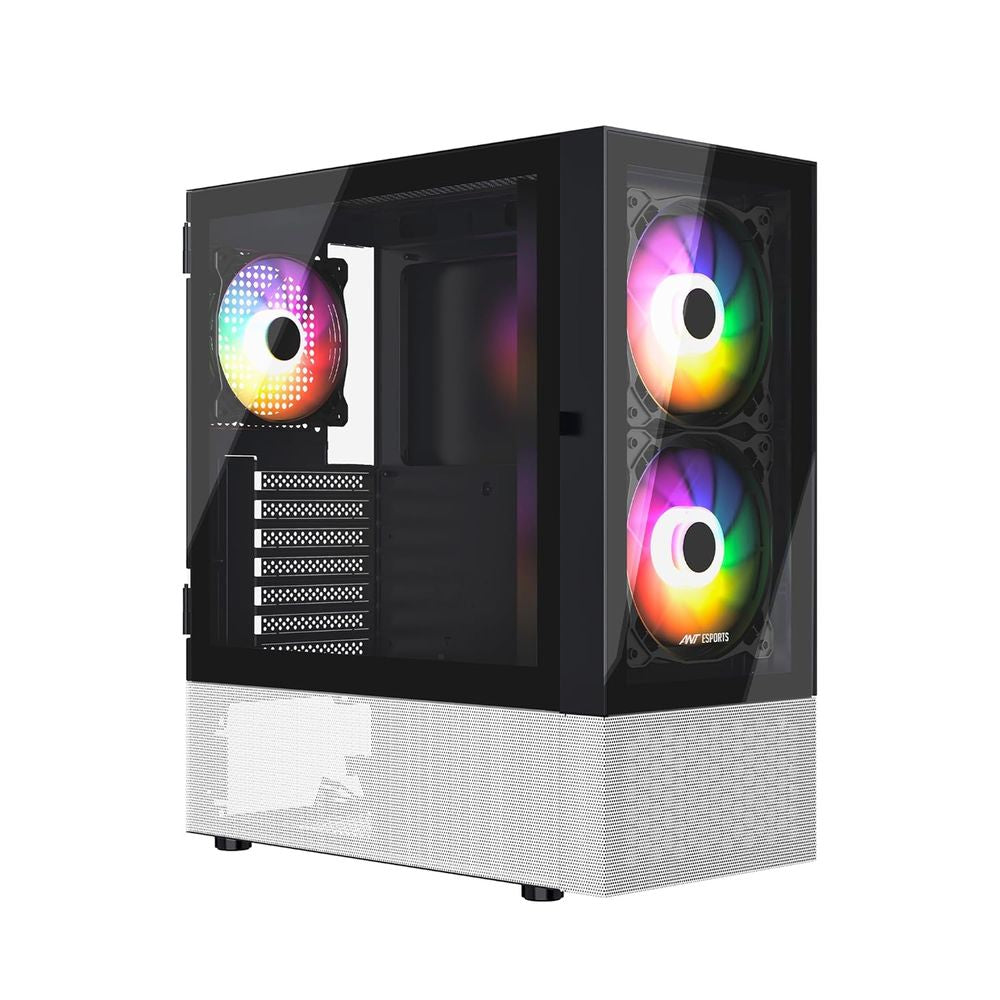 ANT ESPORTS Pepper 5F ARGB ATX Mid Tower Cabinet ( Black )