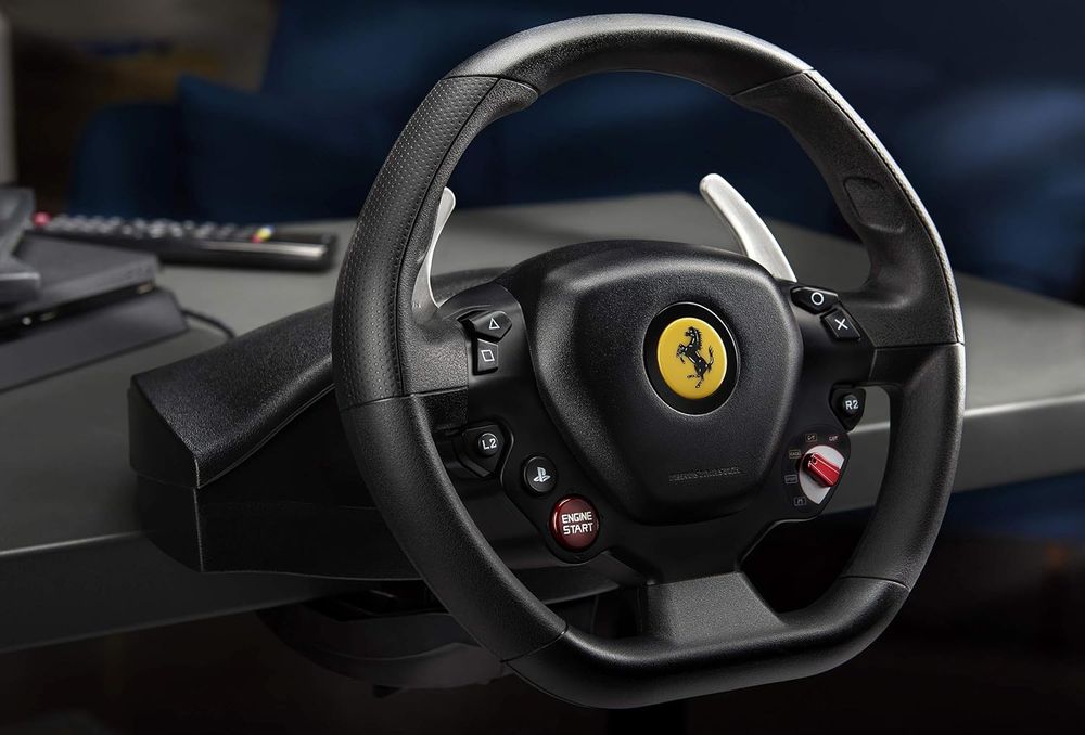 THRUSTMASTER T80 Ferrari 488 Gtb Rw PlayStation 4 PS5 & PC