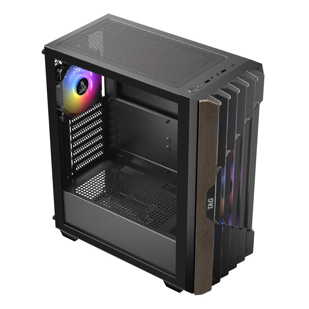TAG Gamerz Stellar Elite ARGB ATX Mid Tower Cabinet ( Black )