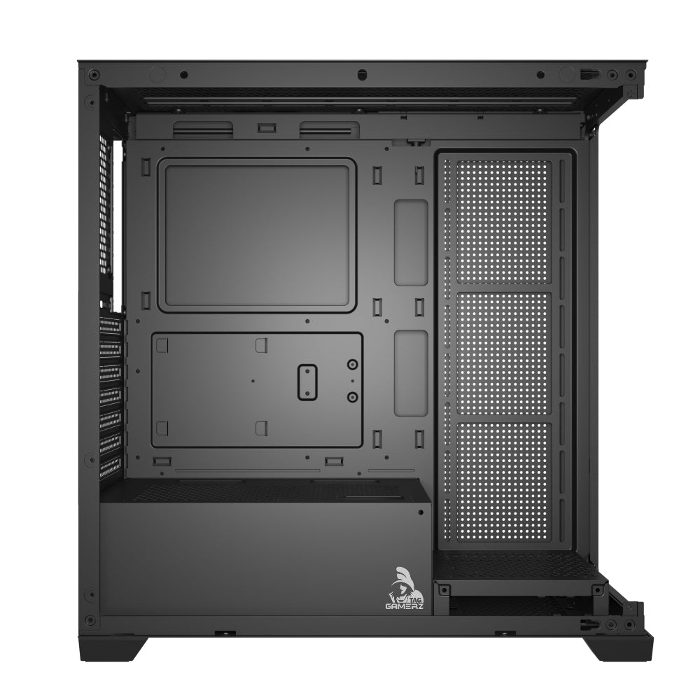 TAG Gamerz Luminor ARGB ATX Mid Tower Cabinet (Black)