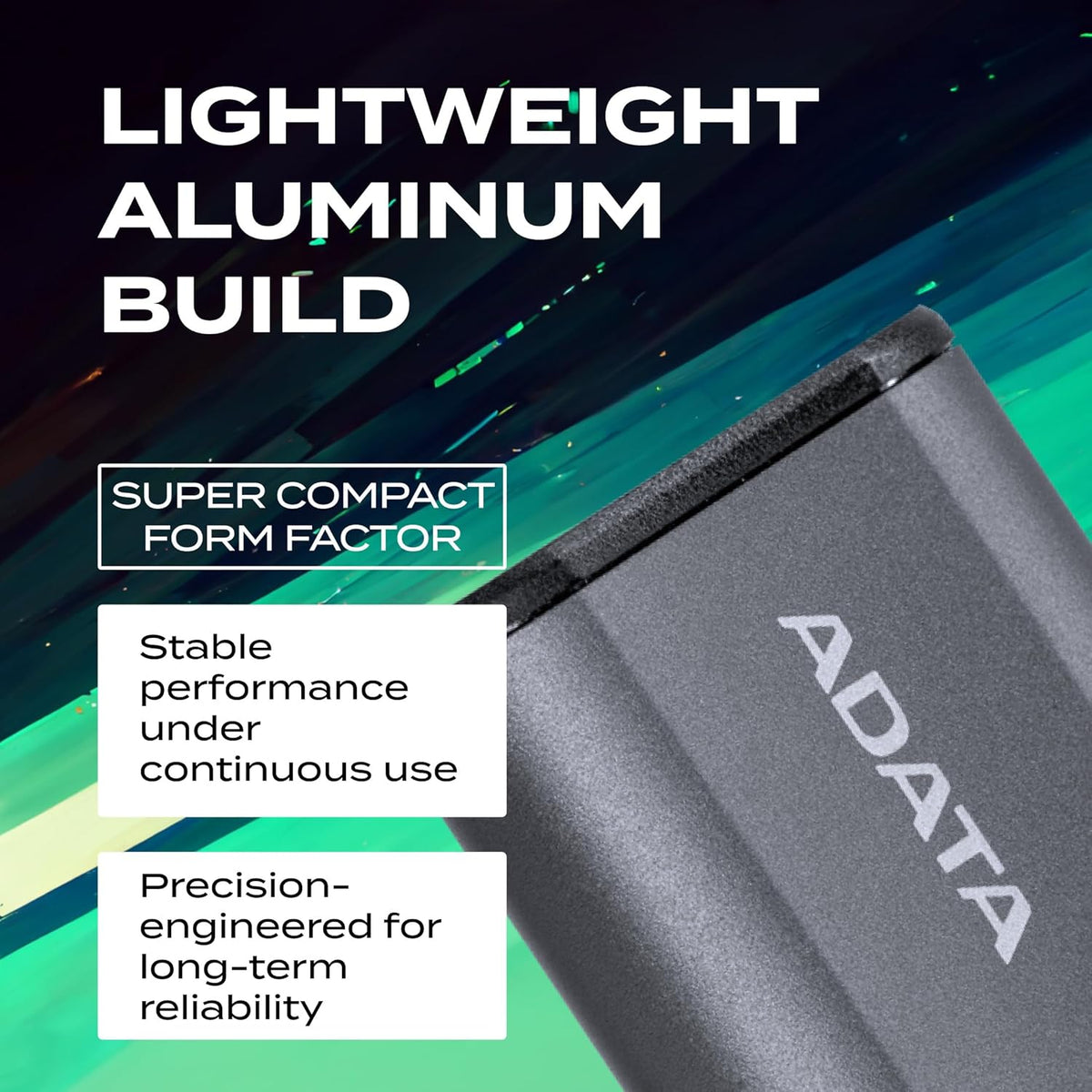 ADATA SE880 1TB External Solid State Drive/SSD, USB 3.2 Gen 2x2 Type-C, Fast Speeds of up to 2000 MB/s - AELI-SE880-1TCGY (Titanium Gray)