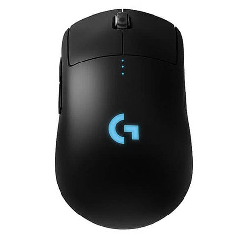 LOGITECH G Pro Wireless Ambidextrous Gaming Mouse (25600DPI/8 Macro Buttons) (Black)