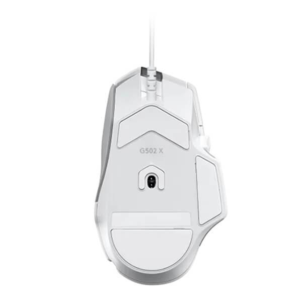 LOGITECH G502 X Wired Ergonomic Gaming Mouse ( 910-006148 ) ( 25600DPI / 13 Macro Buttons ) ( White )