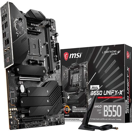 MSI MEG B550 Unify-X gaming DDR4 AMD Motherboard