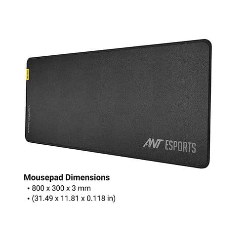 ANT ESPORTS MP 320S Extra Large Black Mousepad