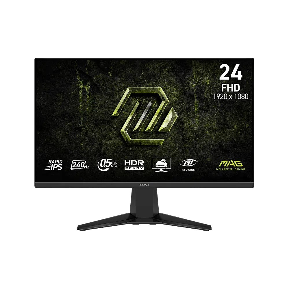 MSI MAG 245F X24 Gaming Monitor | 24 Inch | 240HZ | 0.5 MS | 112% SRGB Rating