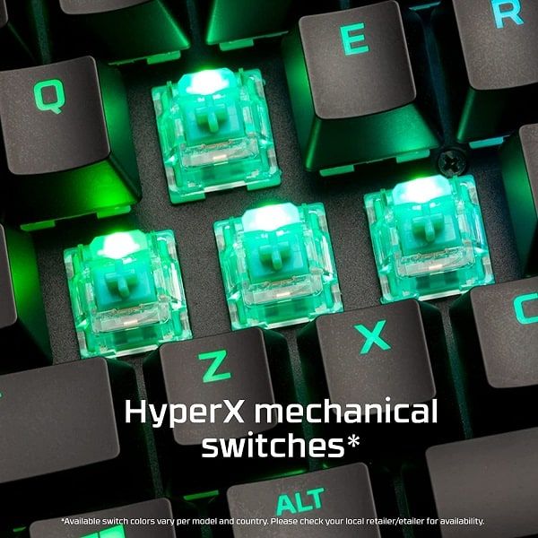 HYPERX Alloy Origins 65% RGB Mechanical Gaming Keyboard (Aqua Tactile Switch)