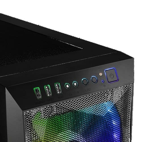 GAMDIAS Apollo M1 ATX Mid Tower Cabinet (Black)