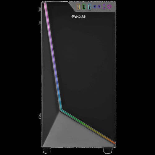 GAMDIAS Argus E3 ATX Mid Tower Cabinet (Black)