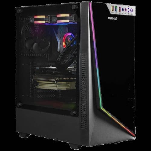 GAMDIAS Argus E3 ATX Mid Tower Cabinet (Black)
