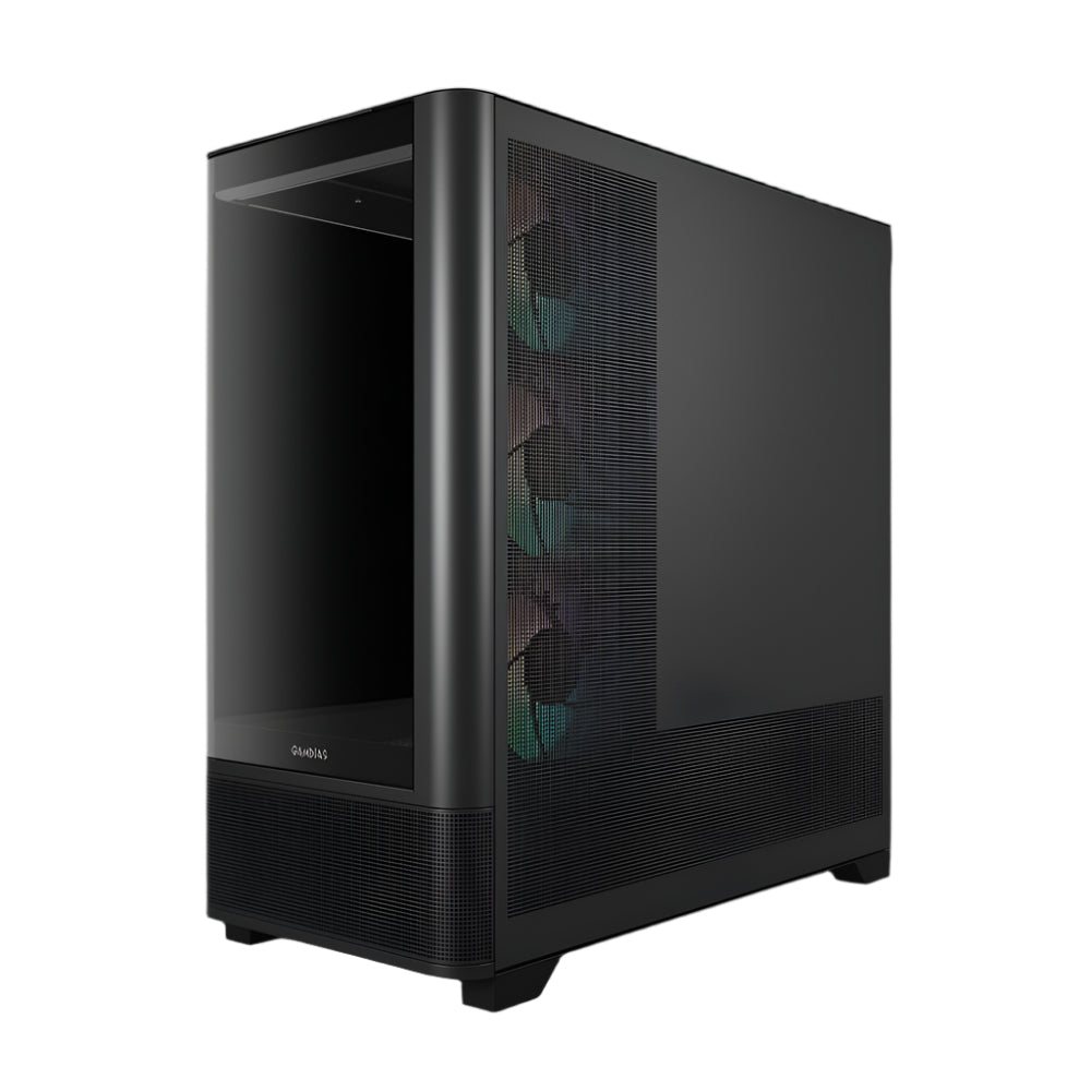 GAMDIAS Atlas P2 CG ARGB ATX Mid Tower Cabinet ( Black )