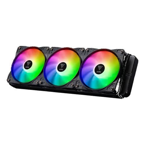 GAMDIAS Aura GL 360 RGB 360mm CPU Liquid Cooler (Black)