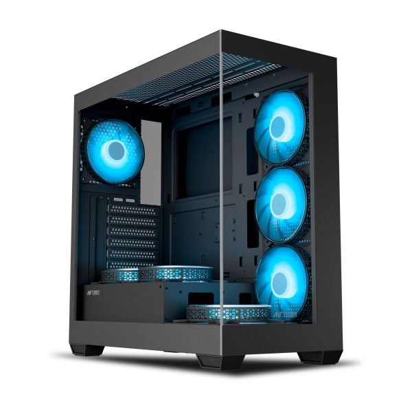 ANT ESPORTS Crystal X7 ATX Mid Tower Cabinet ( Black )