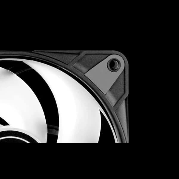 ARCTIC P12 120mm PWM PST ARGB Cabinet Fans (Black) (Triple Pack)