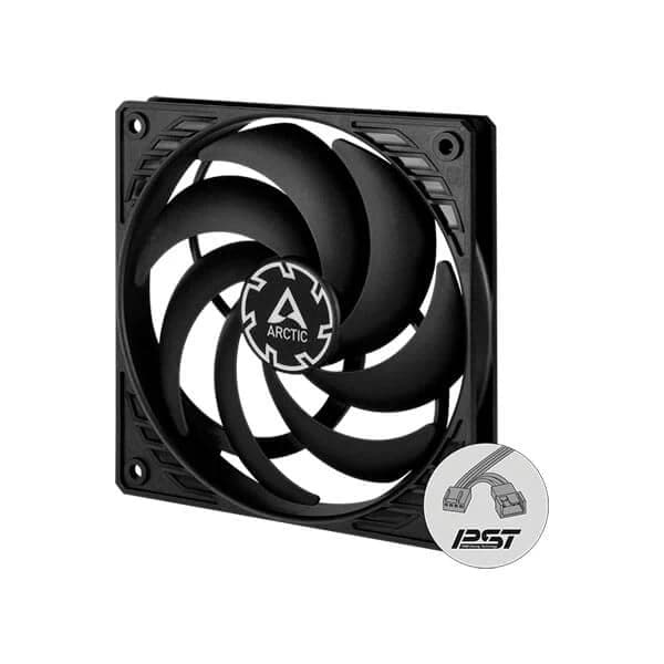 ARCTIC F12 120mm Non-RGB Cabinet Fan (Black) (Single Pack)