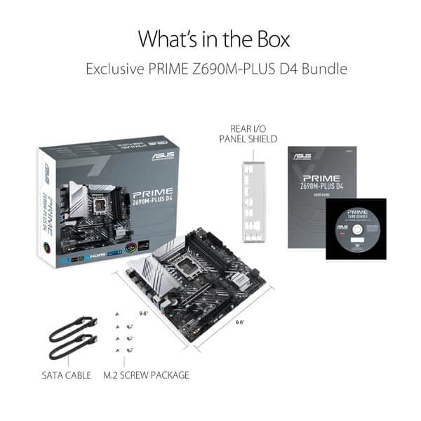 ASUS Prime Z690M-Plus DDR4 Intel Motherboard