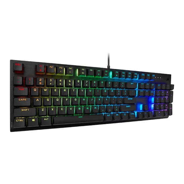 CORSAIR K60 Pro Full Size Mechanical Wired Gaming Keyboard ( Black ) ( Cherry Viola Switch ) ( CH-910D019-NA )