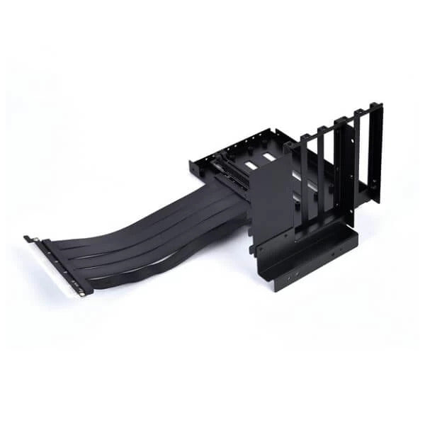 Lian Li O11DXL-1X.40 (PCI-E 4.0 X16) Vertical Graphics Card Holder With 200mm Riser Cable For O11 Dynamic XL (Black)