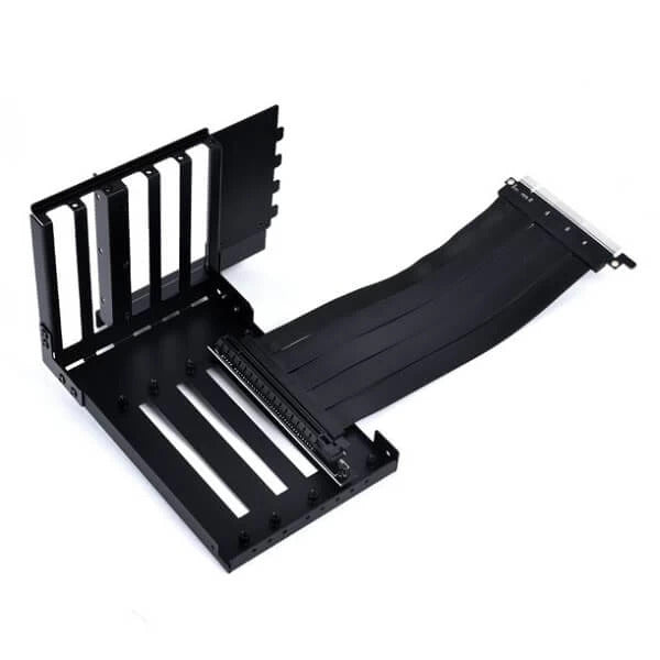 Lian Li O11DXL-1X.40 (PCI-E 4.0 X16) Vertical Graphics Card Holder With 200mm Riser Cable For O11 Dynamic XL (Black)