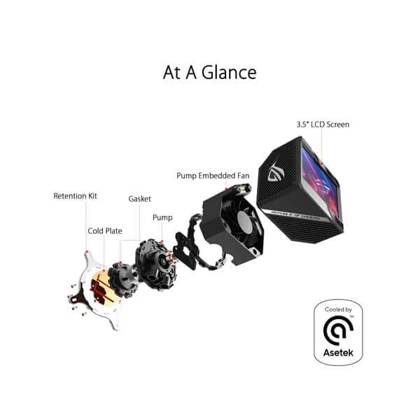 ASUS ROG Ryujin II 240 240mm CPU Liquid Cooler (Black)