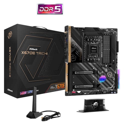 ASROCK X670E Taichi DDR5 AMD Motherboard