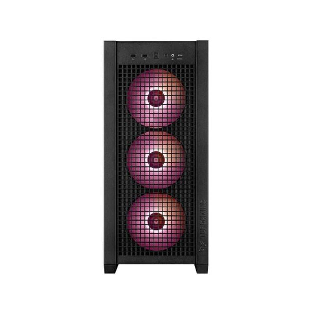 ASUS TUF Gaming GT302 ARGB EATX Mid Tower Cabinet (Black)