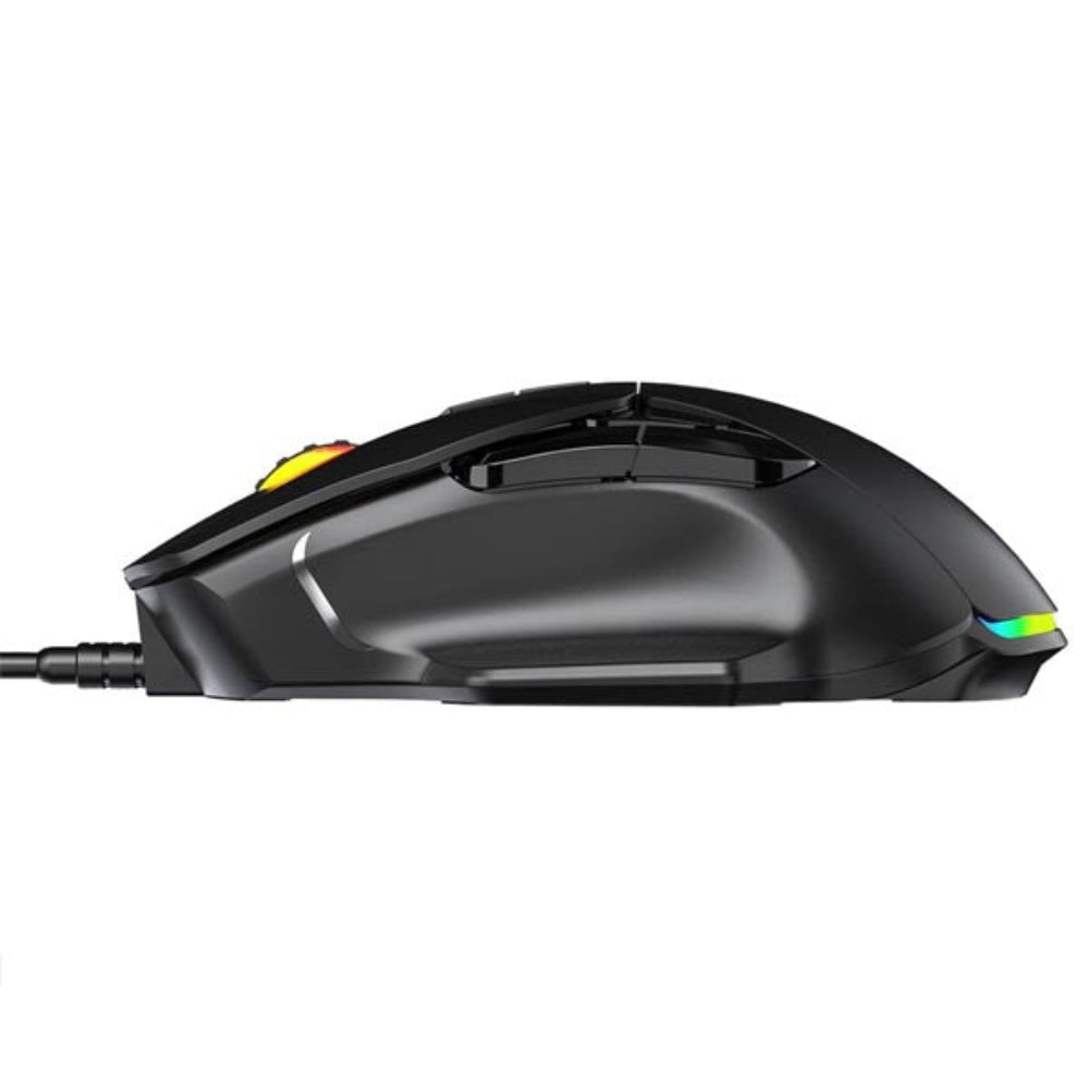AULA F815 Wired Ergonomic Gaming Mouse ( F815 ) ( 12800DPI / 7 Macro Buttons )