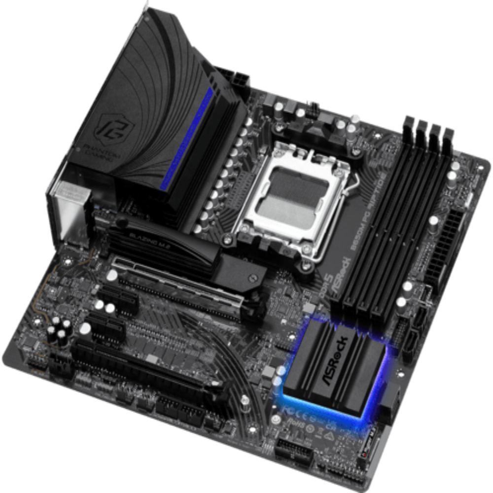 ASROCK B650M Phantom Gaming Riptide DDR5 AMD Motherboard